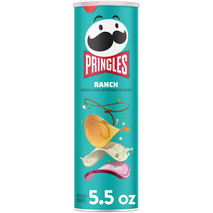 Pringles Ranch Potato Crisps, 5.5 oz.