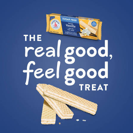 Voortman Bakery Zero Sugar Vanilla Wafers, 9 oz.