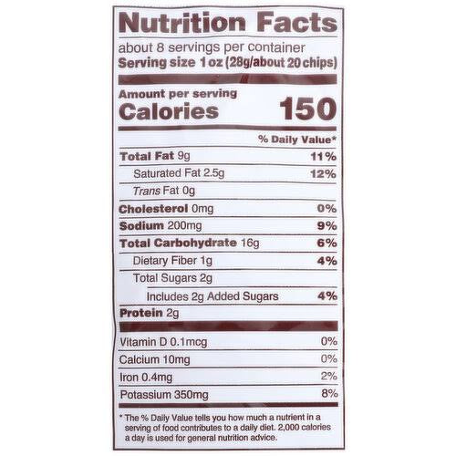 Utz Honey Barbeque Flavored Potato Chips Family Size, 7.75 oz.