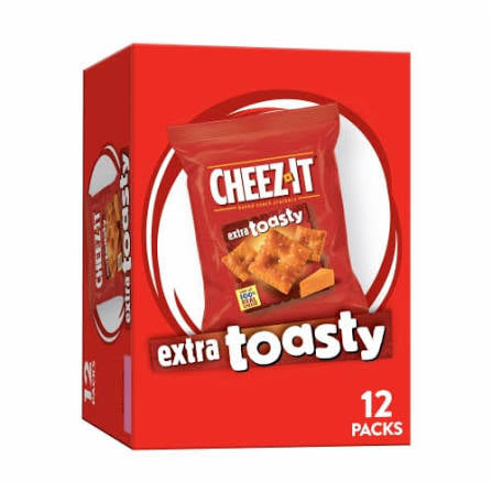 Cheez-It Extra Toasty Cheese Crackers, 12 ct.