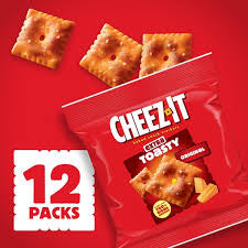 Cheez-It Extra Toasty Cheese Crackers, 12 ct.
