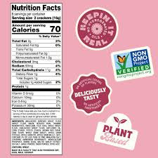 Back to Nature Pink Himalayan Salt Flatbread Crackers, 5 oz.