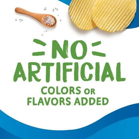 Ruffles Simply Sea Salted Potato Chips Party Size, 13 oz.