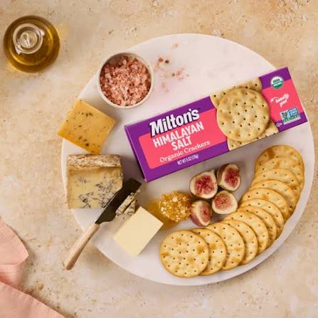 Milton's Himalayan Salt Organic Crackers, 6 oz.