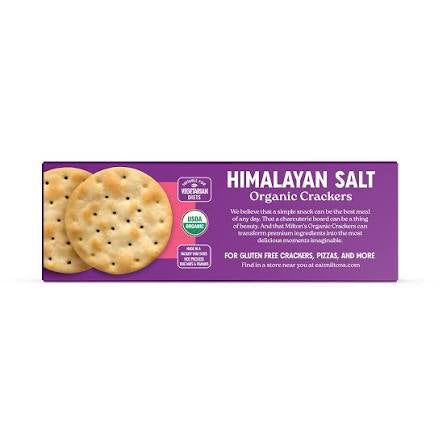 Milton's Himalayan Salt Organic Crackers, 6 oz.