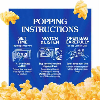 Act II Butter Lovers Microwave Popcorn, 16.5 oz.