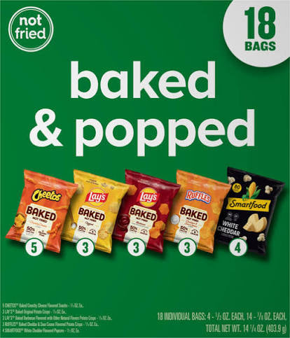 Frito-Lay Baked & Popped Mix, 18 ct.