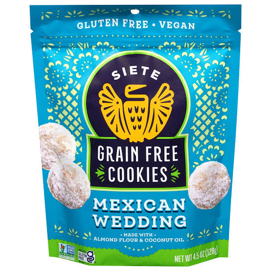 Siete Grain Free Mexican Wedding Cookies, 4.5 oz.