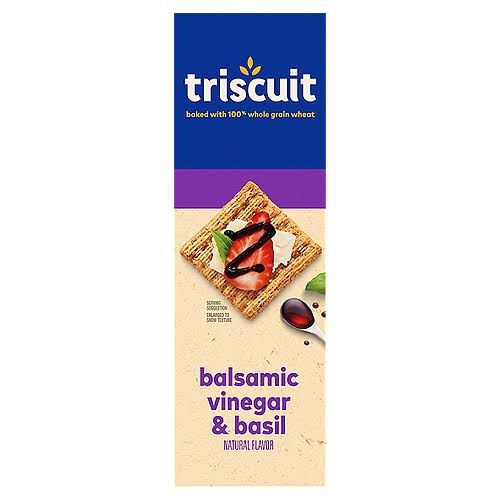 Triscuit Balsamic Vinegar & Basil Crackers, 8.5 oz.