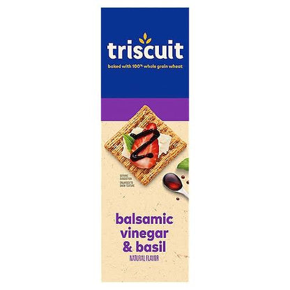Triscuit Balsamic Vinegar & Basil Crackers, 8.5 oz.