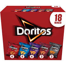 Doritos Assorted Tortilla Chips Variety Pack, 18 oz.