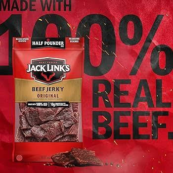 Jack Link's Half Pounder Original Beef Jerky, 8 oz.