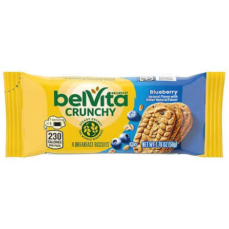 belVita Crunchy Blueberry Breakfast Biscuits, 8.8 oz.