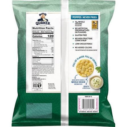Quaker Rice Crisps Buttermilk Ranch, 6.06 oz.