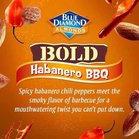 Blue Diamond Habanero BBQ Flavored Almonds, 16 oz.