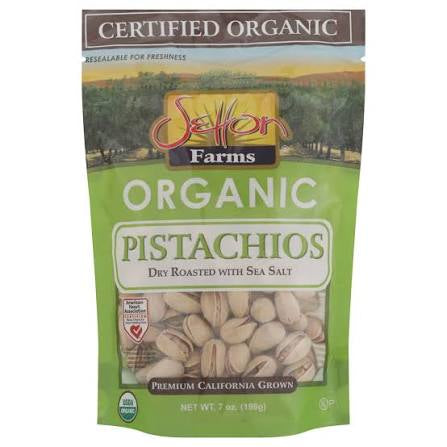 Setton Farms Organic Pistachios, 7 oz.