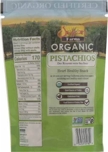 Setton Farms Organic Pistachios, 7 oz.