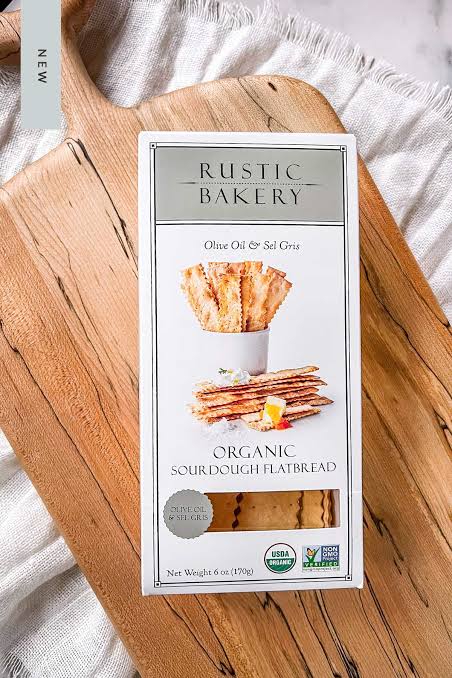 Rustic Bakery Organic Sourdough Olive Oil & Sel Gris Flatbread, 6 oz.