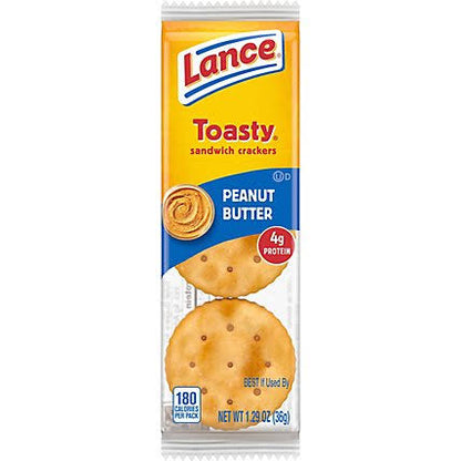 Lance Toasty Peanut Butter Sandwich Crackers, 20 ct.
