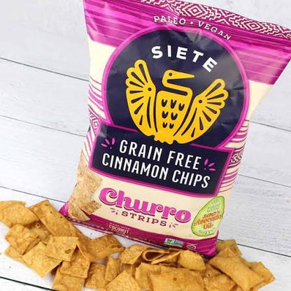 Siete Grain Free Cinnamon Churro Strips, 5 oz.
