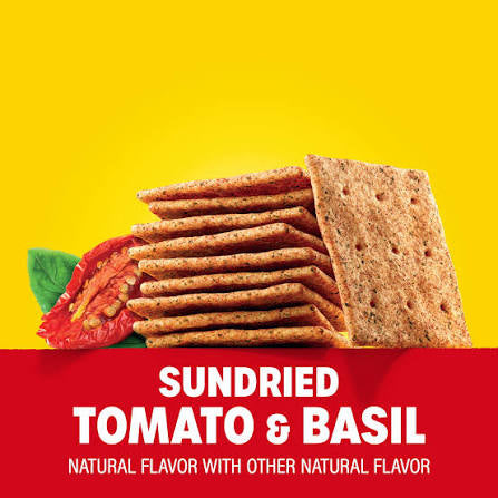 Wheat Thins Sundried Tomato & Basil Snacks Family Size, 13 oz.