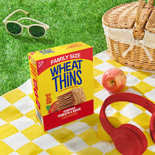 Wheat Thins Sundried Tomato & Basil Snacks Family Size, 13 oz.