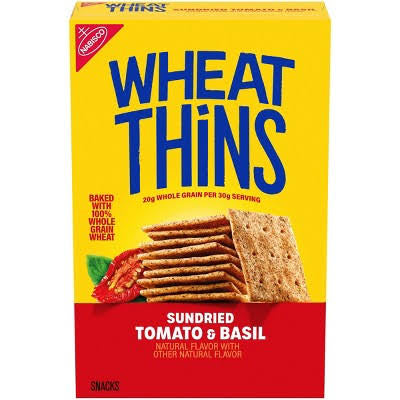 Wheat Thins Sundried Tomato & Basil Snacks, 8.5 oz.