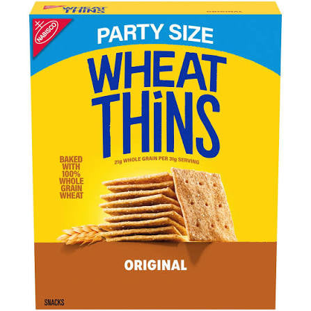 Wheat Thins Original Snacks Party Size, 20 oz.
