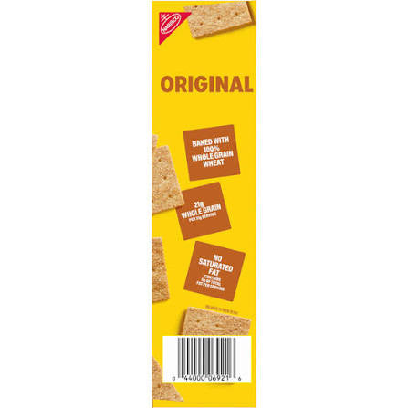 Wheat Thins Original Snacks Party Size, 20 oz.