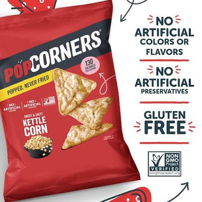 PopCorners Popped-Corn Snacks Variety Pack, 15 ct.
