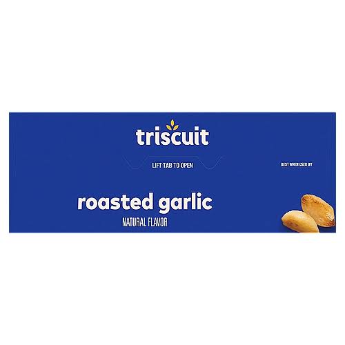Triscuit Roasted Garlic Crackers Family Size, 12.5 oz.