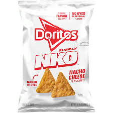 Doritos Simply NKD Nacho Cheese Flavored Tortilla Chips, 9.25 oz.