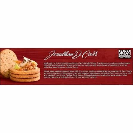 Carr's Whole Wheat Crackers, 7 oz.