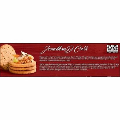Carr's Whole Wheat Crackers, 7 oz.