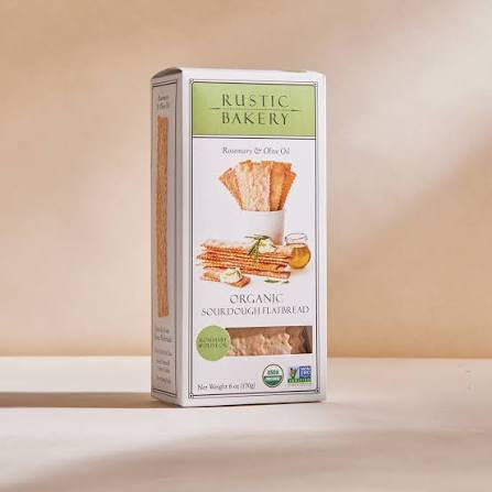 Rustic Bakery Organic Sourdough Rosemary & Olive Oil Flatbread, 6 oz.