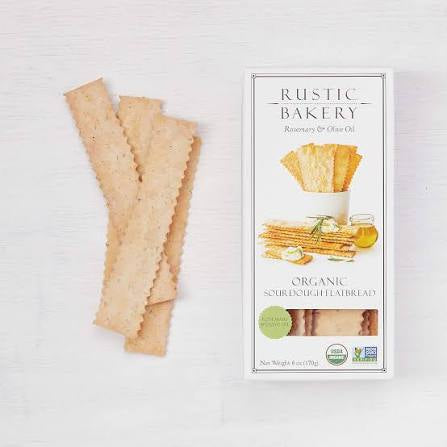 Rustic Bakery Organic Sourdough Rosemary & Olive Oil Flatbread, 6 oz.