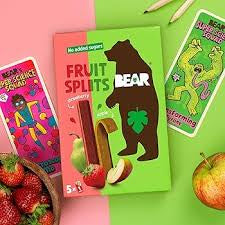 Bear Fruit Splits Apple, Pear & Strawberry, 3.5 oz.