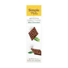 Simple Mills Sweet Thins Seed & Nut Flour Mint Chocolate, 4.25 oz.