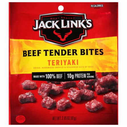 Jack Link's Teriyaki Beef Tender Bites, 2.85 oz.