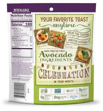 Crunchmaster Salt & Pepper Rice Crackers, 3.54 oz.