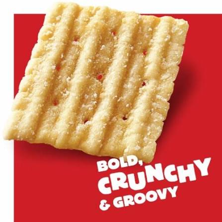 Cheez-It Grooves Sharp White Cheddar Crackers, 9 oz.