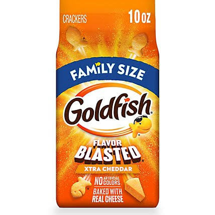 Pepperidge Farm Goldfish Xtra Cheddar Crackers, 10 oz.