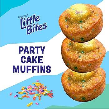 Entenmann's Party Cake & Sprinkles Mini Muffins, 7.5 oz.