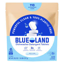 Blueland Dishwasher Detergent Tablets, Fragrance-Free, 110 ct.