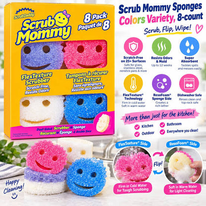 Scrub Mommy Variety Pack, 8-count