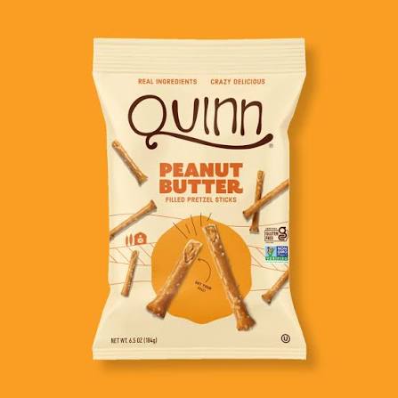 Quinn Peanut Butter Filled Pretzel Sticks, 6.5 oz. — additional product image 2.