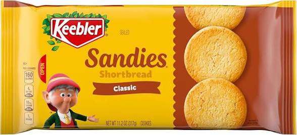 Keebler Sandies Classic Shortbread Cookies, 11.2 oz. — additional product image 2.