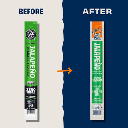 Archer Grass-Fed Jalapeno Beef Stick, 1 oz. — additional product image 2.