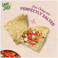 Late July Organic Thin & Crispy Chia & Quinoa Tortilla Chips, 10.1 oz. — additional product image 5.