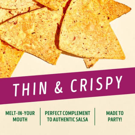 Late July Organic Thin & Crispy Chia & Quinoa Tortilla Chips, 10.1 oz. — additional product image 6.